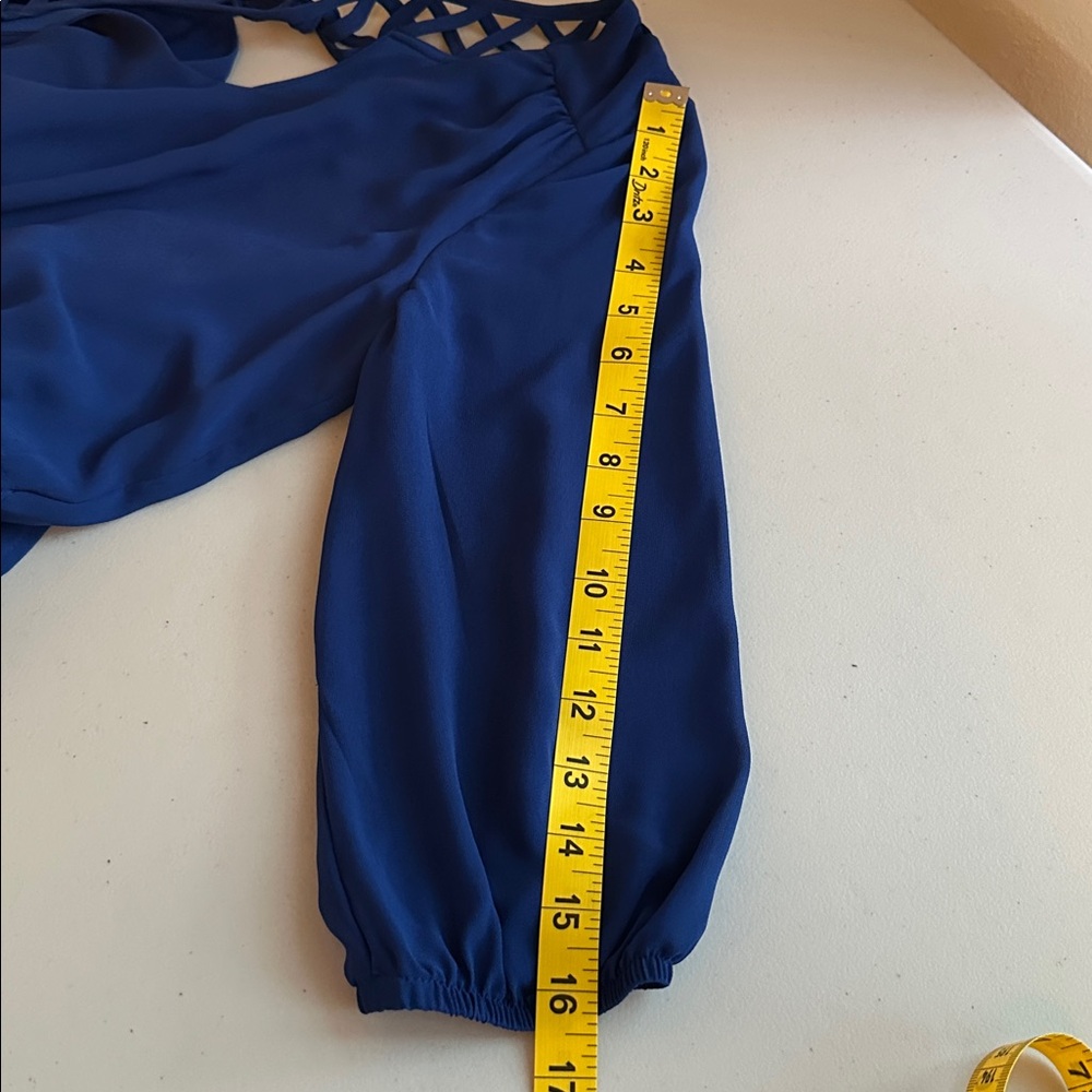 I.N. San Francisco Royal Blue Dress Size Small. - Picture 11 of 15